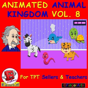 Preview of ANIMATED ANIMAL KINGDOM VOL 8 BY COMIC TOONS for TPT Sellers / Teachers