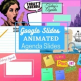 ANIMATED Agenda Google Slides Deck (Editable Google Slides)