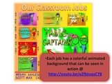 ANIMATED CLASSROOM JOBS POSTER FOR SMARTBOARD AND POWERPOINT