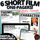 PIXAR ANIMATED SHORT FILMS ONE PAGERS LITERARY DEVICES ELE