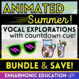 ANIMATED Summer Vocal Explorations • BUNDLE & SAVE • No pr