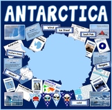 ANTARCTICA TEACHING RESOURCES - GEOGRAPHY, DISPLAY, INFO, 