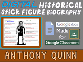 ANTHONY QUINN Digital Historical Stick Figure Biographies 