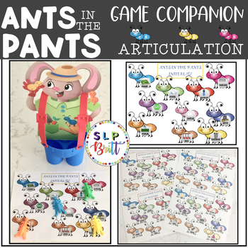 Preview of ANTS IN THE PANTS GAME COMPANION, ARTICULATION (SPEECH & LANGUAGE THERAPY)
