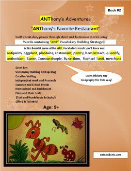 Preview of ANThony's Adventures: ANThony's Favorite RestaurANT, Book 2