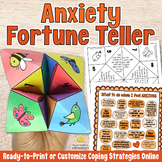 MANAGE ANXIETY FORTUNE TELLER Character Building Game Emot