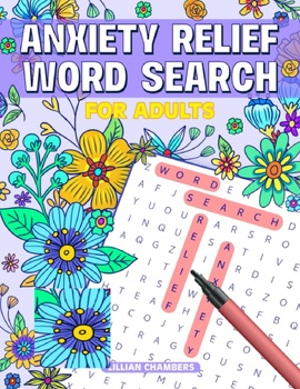 Preview of ANXIETY RELIEF WORD SEARCH for ADULTS