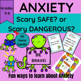 ANXIETY: Worries, Fears, and the Brain SEL Counseling Activity