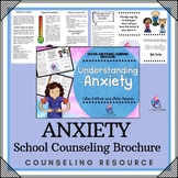 ANXIETY & WORRIES  - School Counseling Brochure - SEL Coun