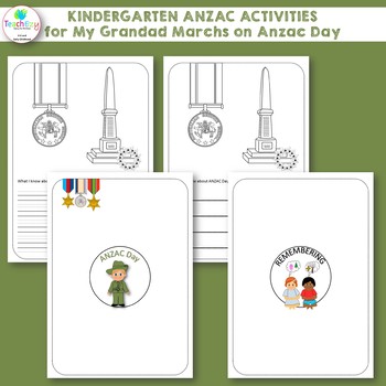 Download Kindergarten Anzac Activities For My Grandad Marches On Anzac Day By Teachezy