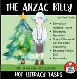 The ANZAC Billy - Reading response activities + more!