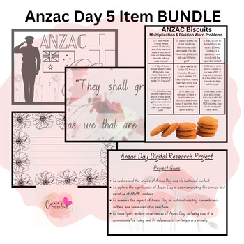 Preview of ANZAC DAY : Bundle