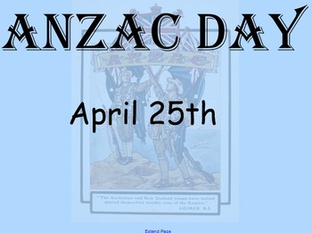 Preview of ANZAC Day