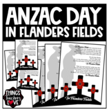 Anzac Day, In Flanders Fields Poem, History Unit, Australi
