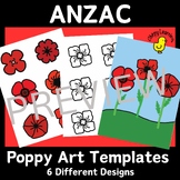 ANZAC Day Poppy Art & Crafts / Remembrance / Poppies / ANZAC Art