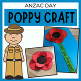 ANZAC Day & Remembrance Day Poppy Craft | Wreath | Badge |