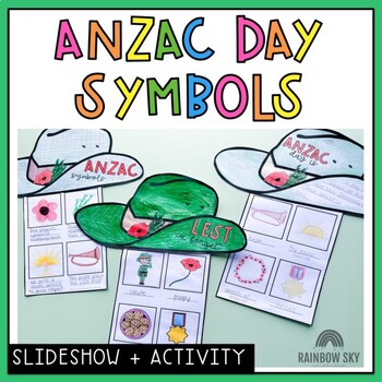 Preview of ANZAC Day Slideshow and Symbols / ANZAC Day presentation