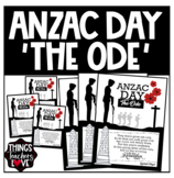 Anzac Day, The Ode Poem, 25 April, History Unit, Australia