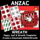 ANZAC Day Wreath / Arts & Crafts / Classroom Activity / Po