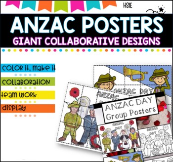 Preview of ANZAC Day activity -Collaborative Poster