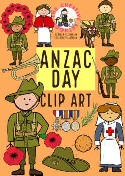 Preview of ANZAC Day and Remembrance Day Clip Art - HASS HSIE - Australian History