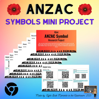 Preview of ANZAC Symbols Mini Research Project