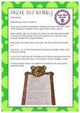 ANZAC Ted Writing and craft