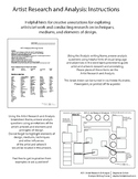 AOI: Artist Research and Analysis Breakdown