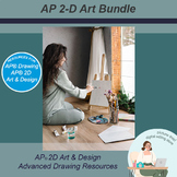 Medium Experimentation AP® 2-D 2D Art Advanced Drawing Painting