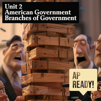 Preview of AP American Government Unit 2 Full Notes:Interactions of Branches of Government