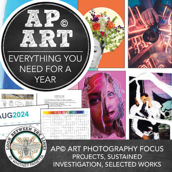 Preview of AP Art & Design Photography Focus: First Day, Syllabus, Calendar, More