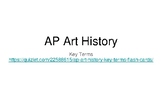 AP Art History (APAH): Exam Review - Key Terms