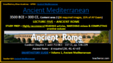 AP Art History (APAH) Unit 2, Ancient Rome (Lecture 5/5 - 