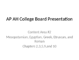 AP Art History Content 2- Ancient Mediterranean Art (3500-