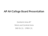 AP Art History Content 7- West/Central Asian/Islamic Art (