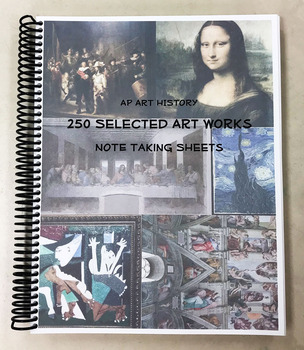 Preview of AP Art History Note Taking System with Sequence & Pacing Guide, Plus Flash Cards