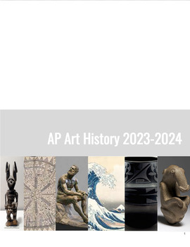 Preview of AP Art History Notebook- Google Slides