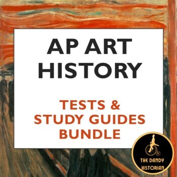 Preview of AP Art History Test & Study Guide Bundle - FULL YEAR