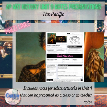 Preview of AP Art History Unit 9 Completed Notes | The Pacific
