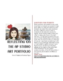 AP Art Portfolio Reflection Questions Sustained Investigat