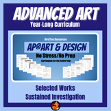 AP®Art and Design Curriculum - No Prep No Stress Year Long