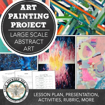 Preview of High School AP® Art and Design, Advanced Art: Abstract Painting Project, Lesson