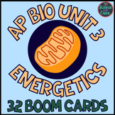 AP Bio Unit 3 Review Cards: Cellular Respiration Photosynt