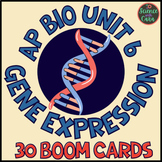 AP Bio Unit 6 Gene Expression and Regulation Review Cards