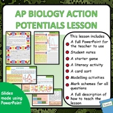 AP Biology:  Action Potential Lesson & Activities