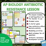 AP Biology Antibiotic Resistance Lesson & Activities