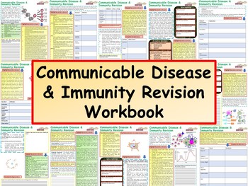 Preview of AP Biology Communicable Disease & Immunity Revision Workbook