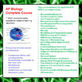 AP Biology Course (updated to the 2019-2020 curriculum) (Distance Learning)