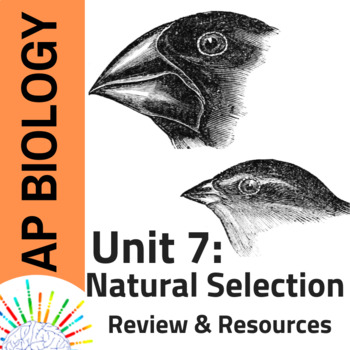 Preview of AP Biology Complete Review & Resources for Unit 7: Natural Selection & Evolution