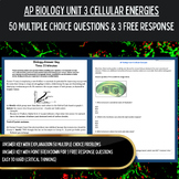 AP Biology Curriculum BUNDLE | Unit 3 Cellular Energetics 